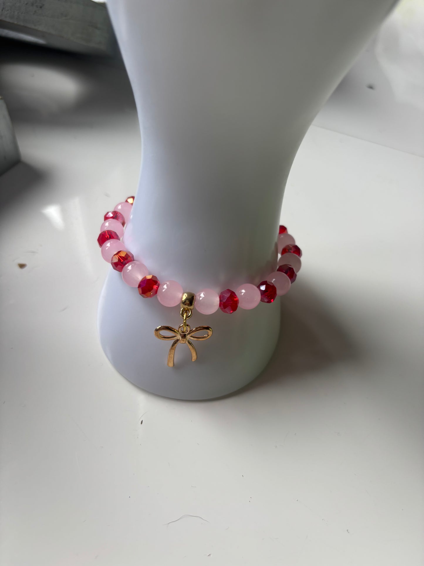 Handmade bead bow bracelet buy 1 get 1 free
