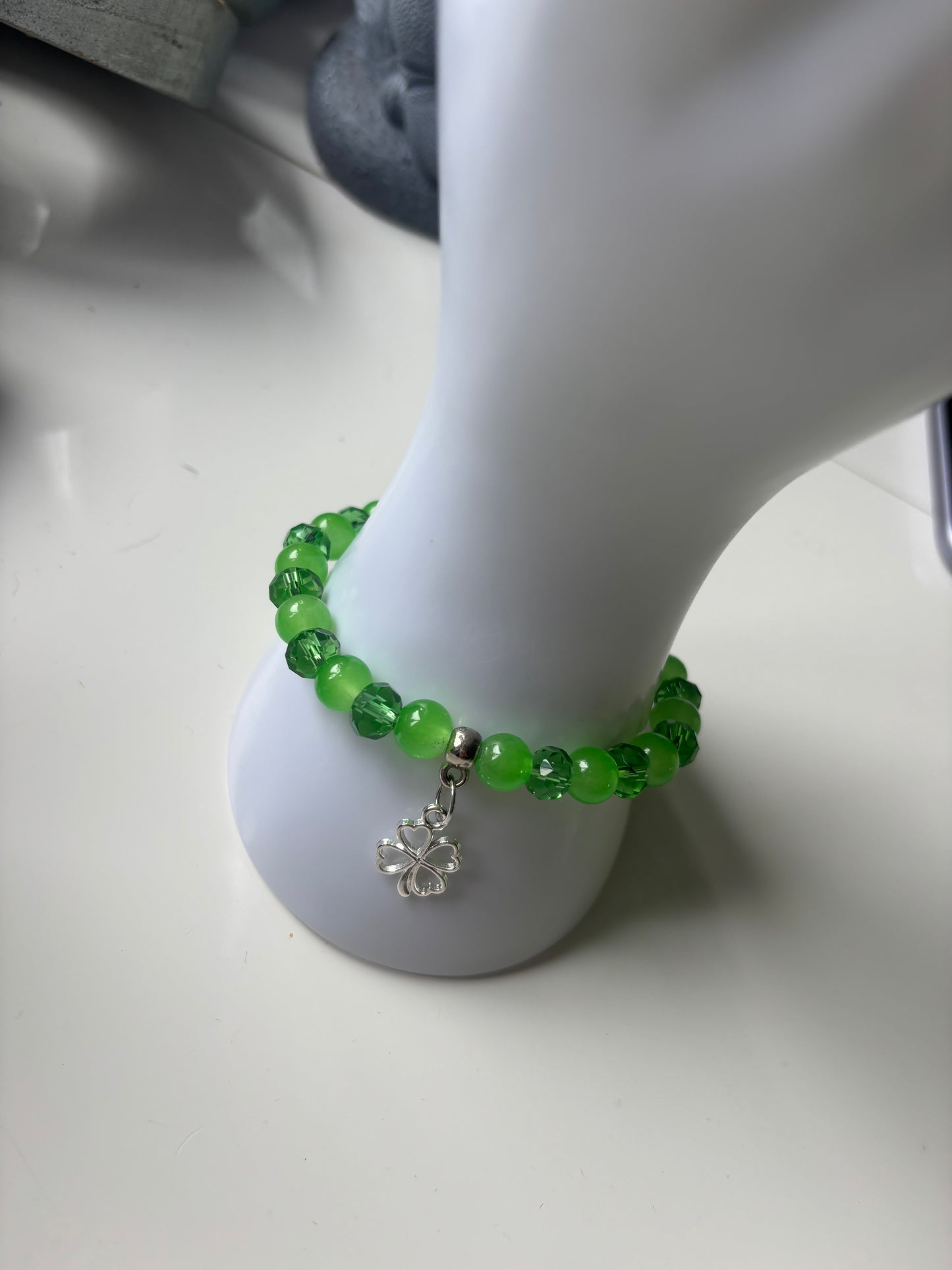 Handmade clover bead bracelet buy 1 get 2 free