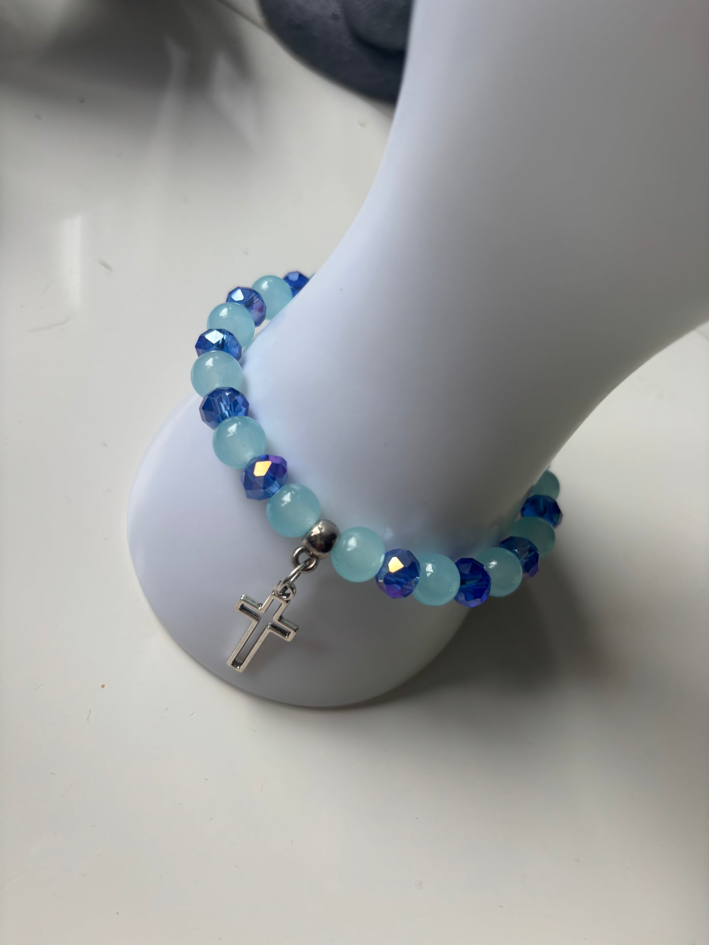 Handmade cross bead bracelet buy 1 get 1 free