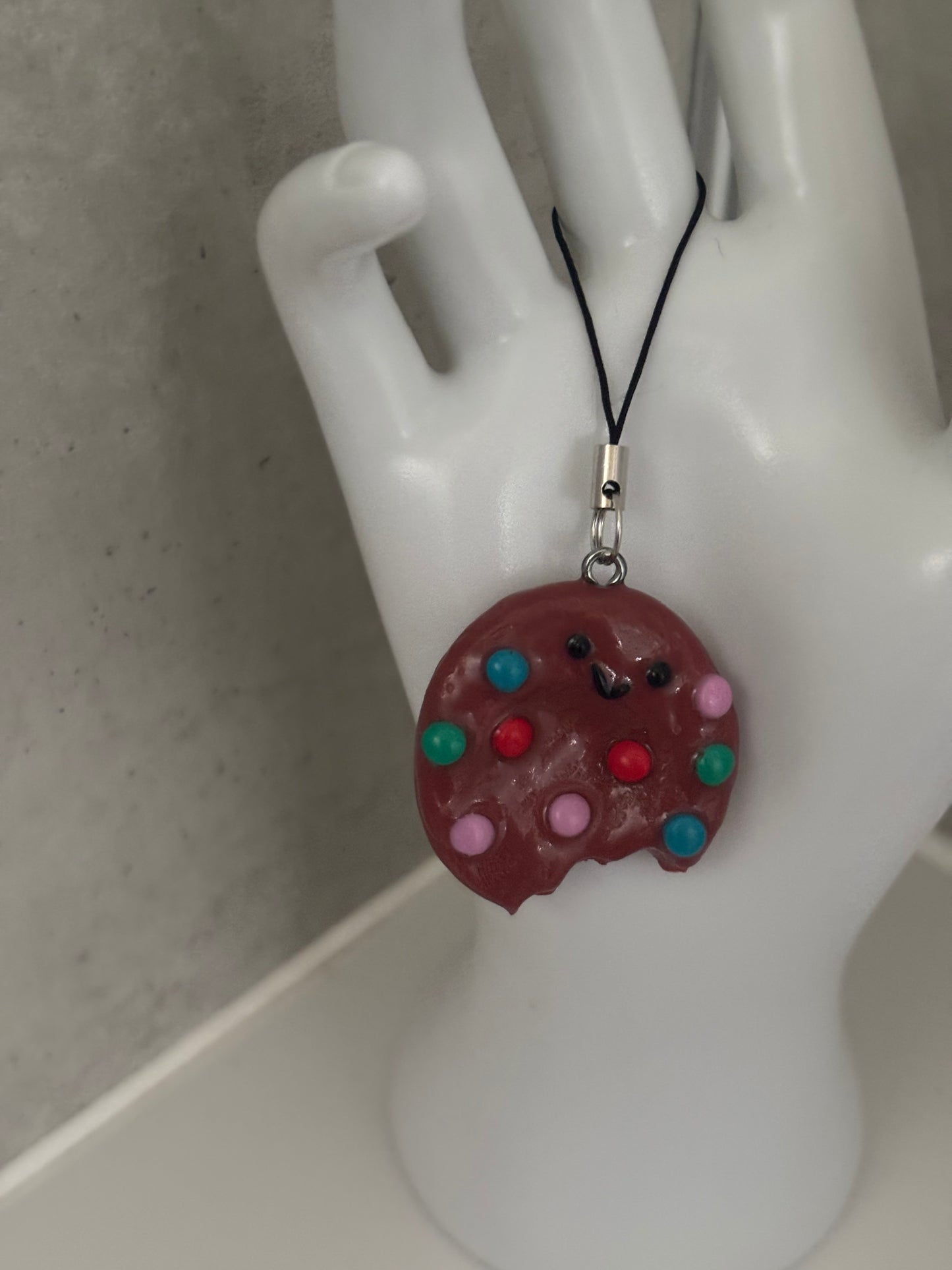 Handmade cookie style worry stone