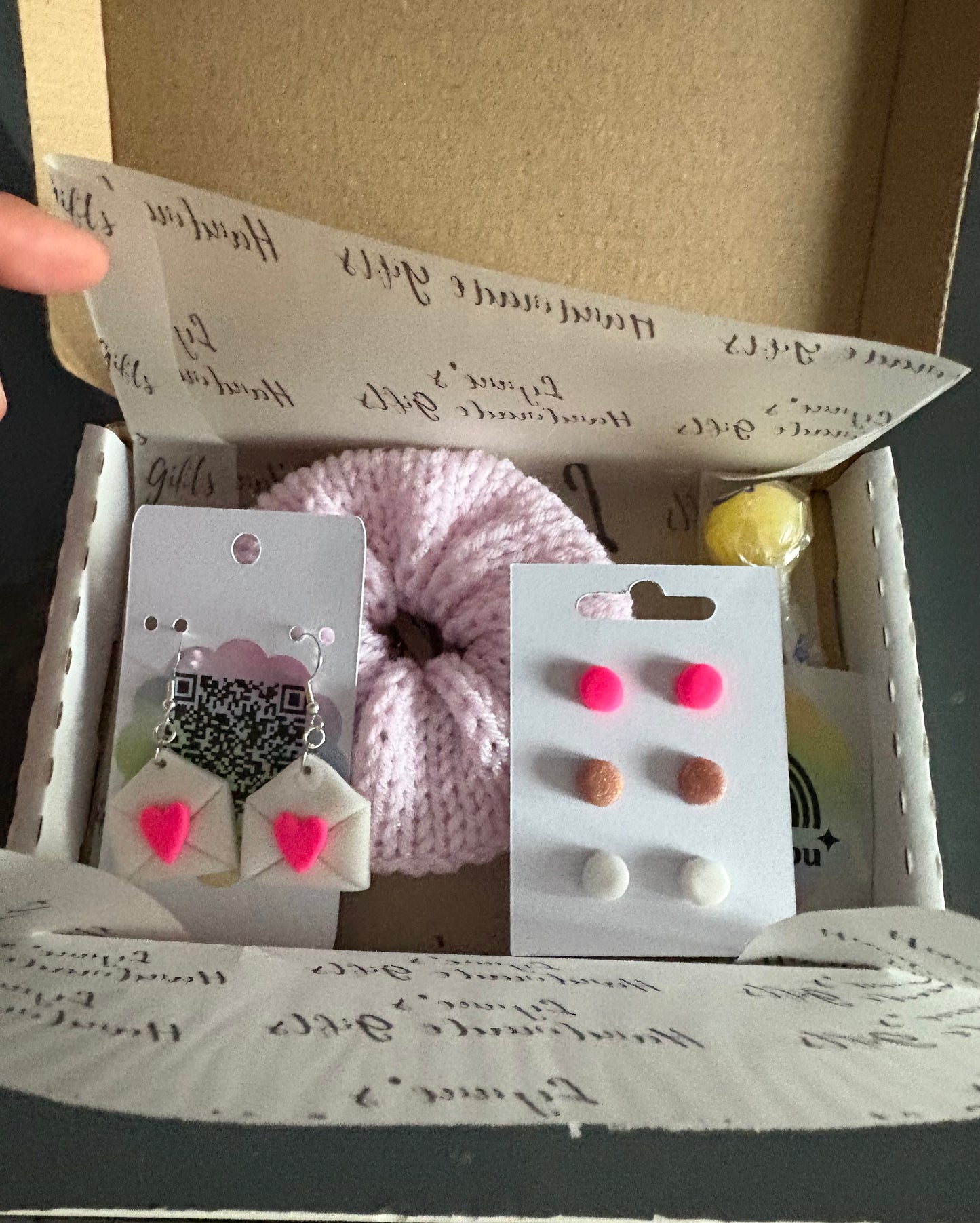 Handmade mystery earrings box’s