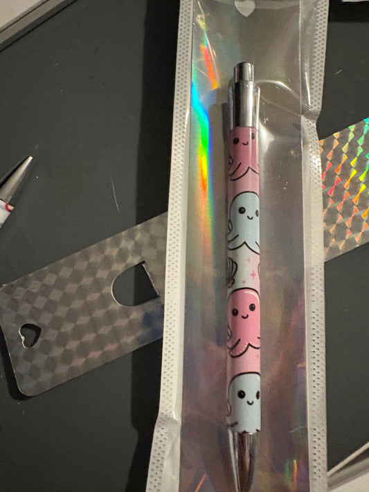 Handmade octopus pen