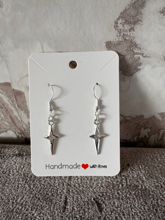 Handmade  star earrings