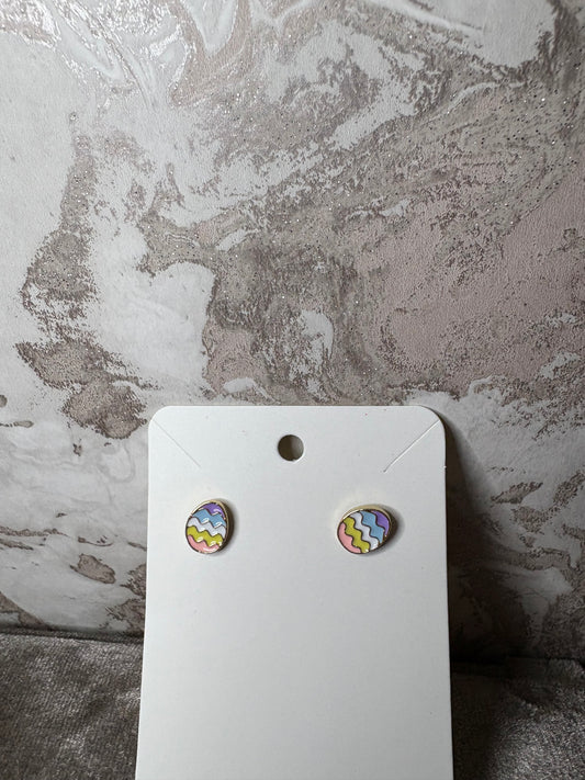 Easter egg earrings