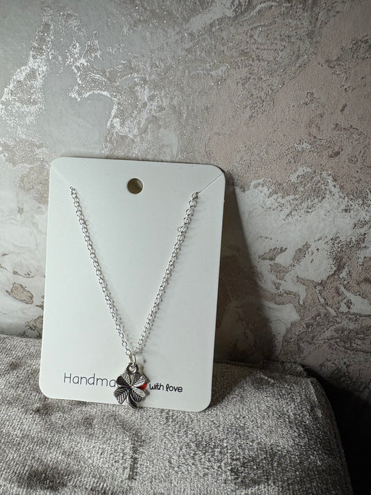 Four leaf clover necklace