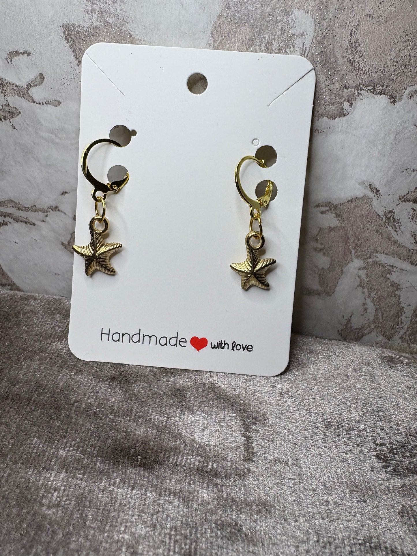 Starfish earrings