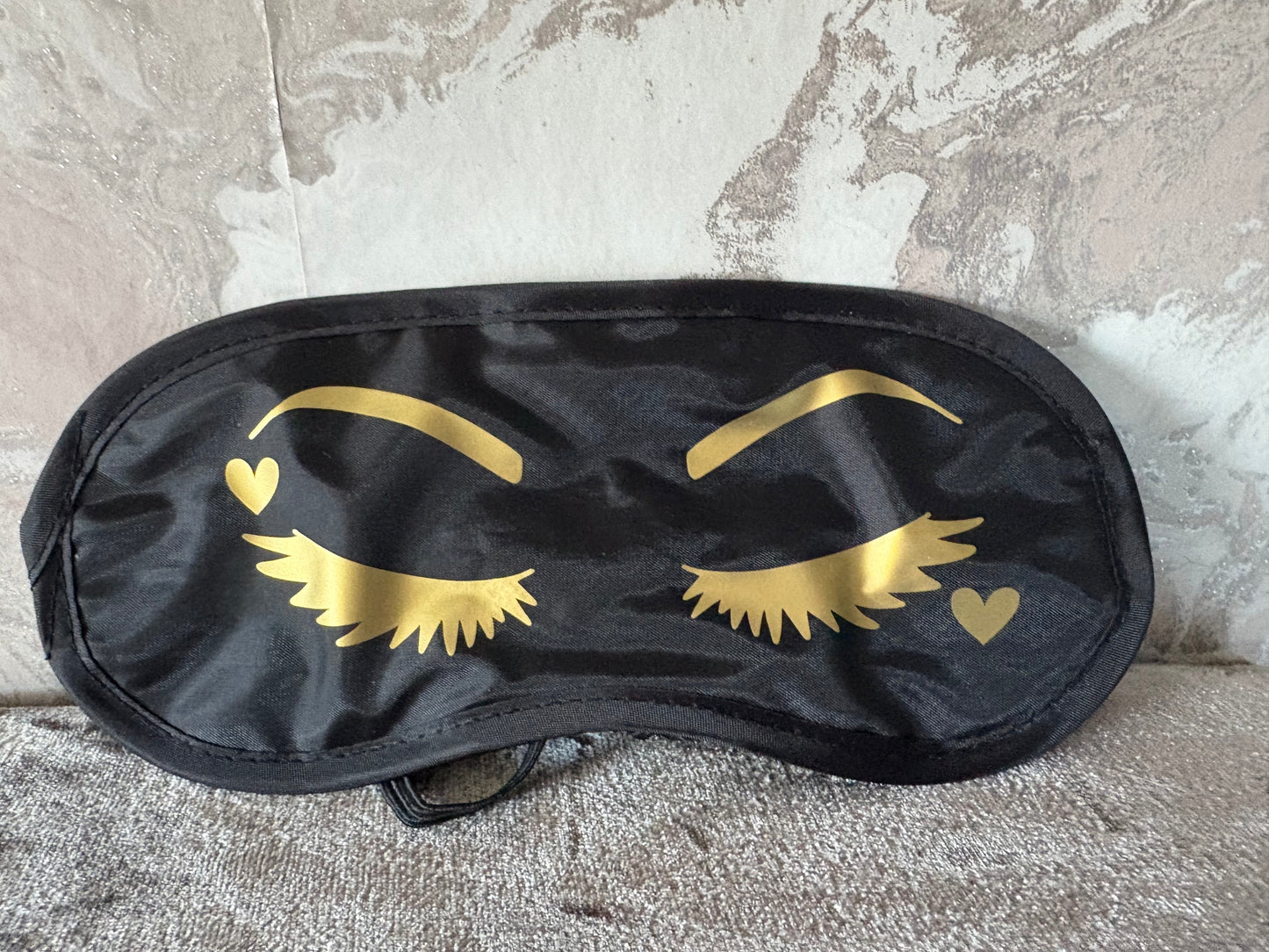 Handmade eye sleep mask