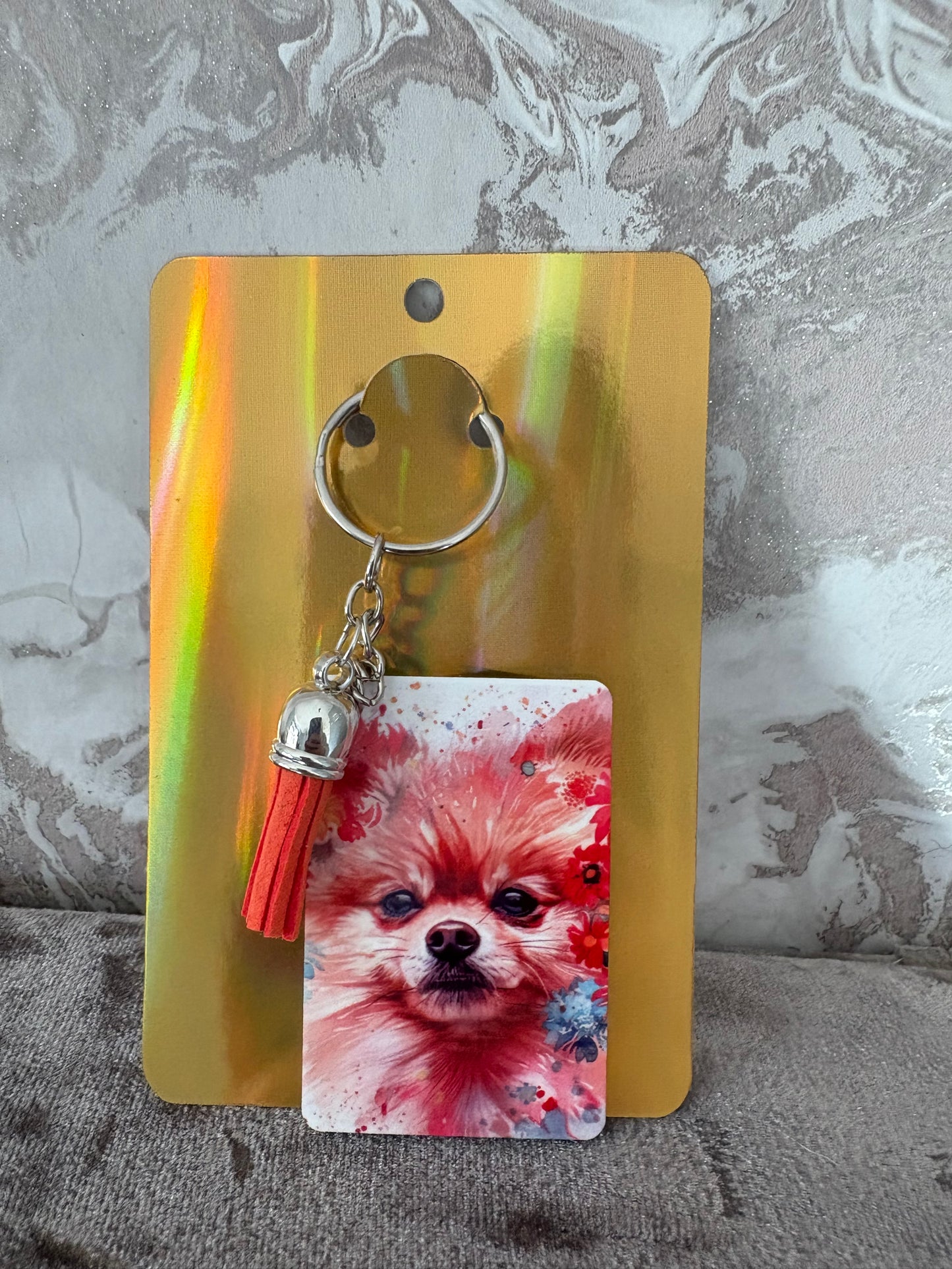 Handmade Chihuahua Keyring