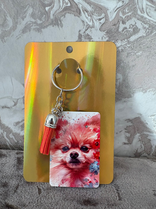 Handmade Chihuahua Keyring