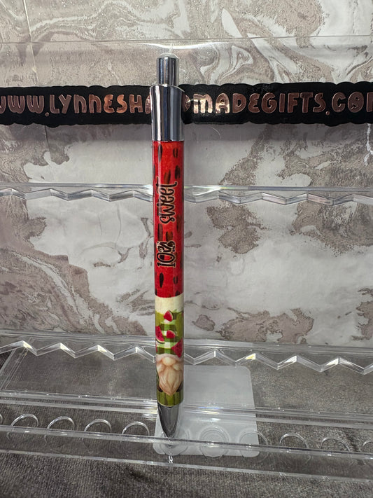 Handmade 10% sweet gnome pen