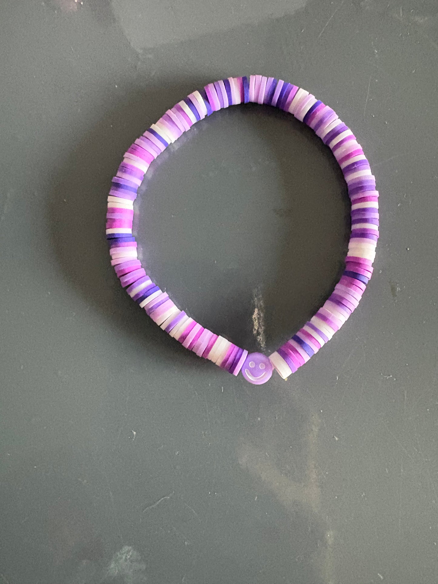 Handmade polymer clay bead bracelets