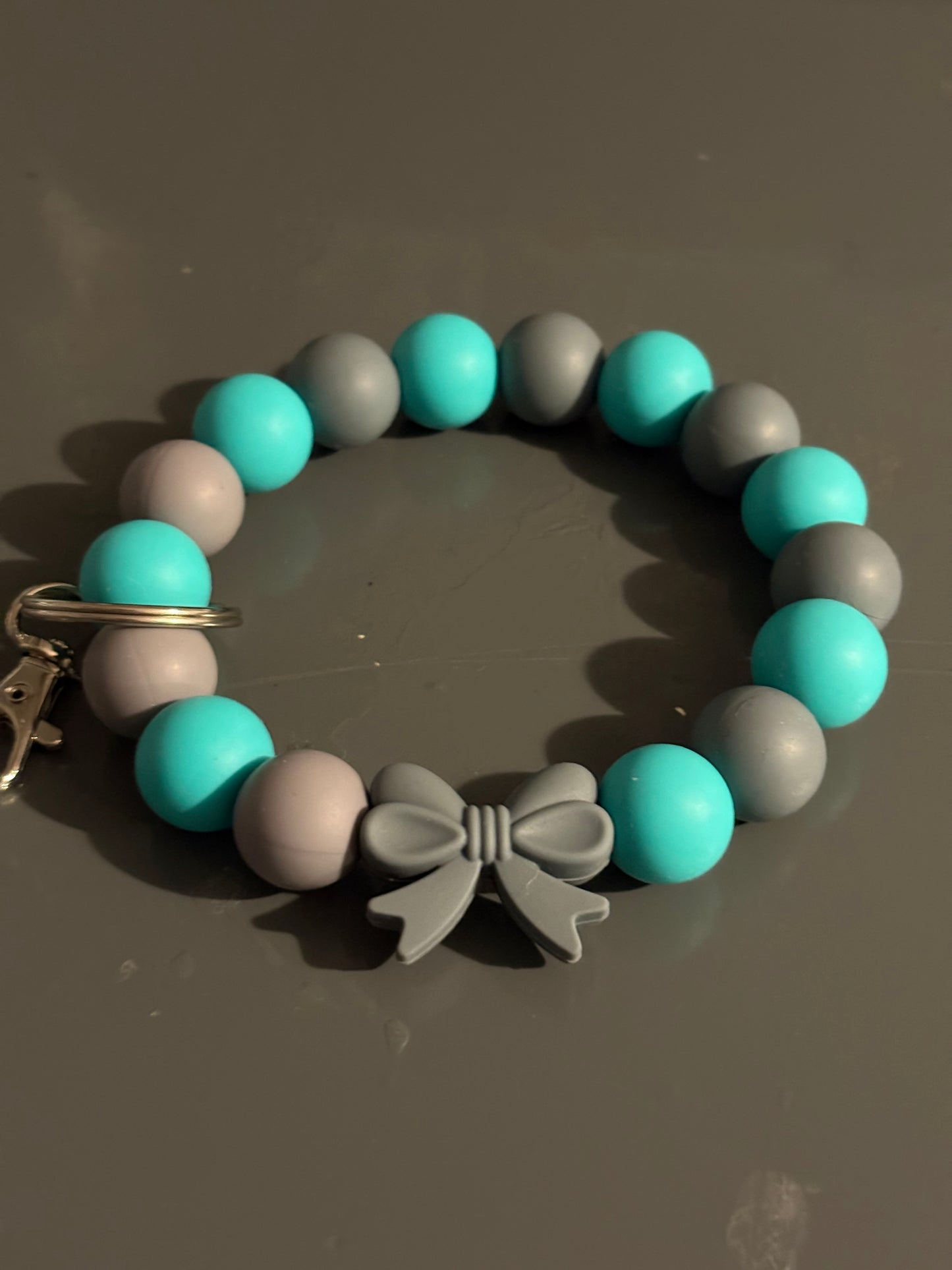 Handmade silicone bead wristlets