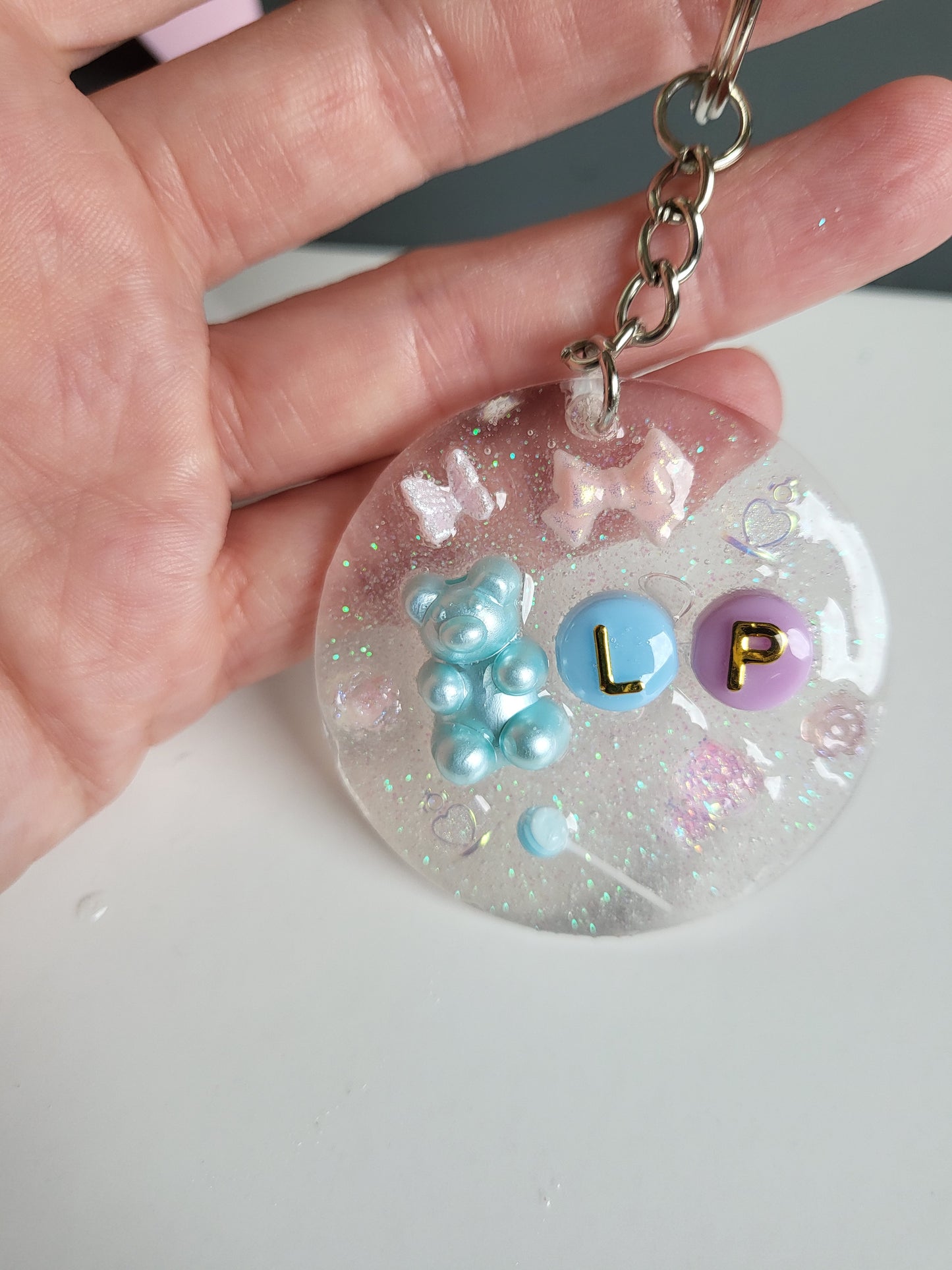 Handmade junk keyrings