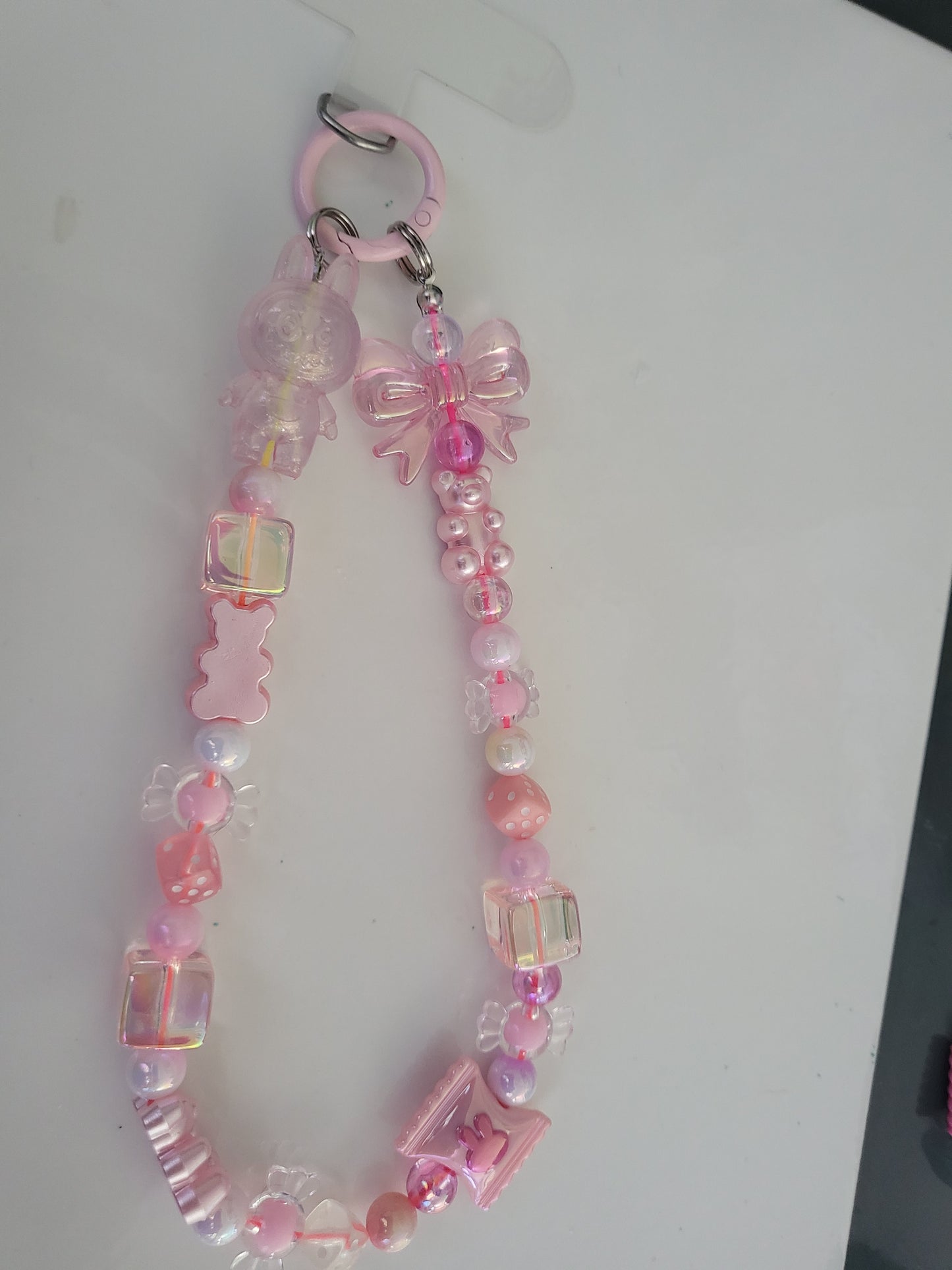 Handmade little monster  phone charm