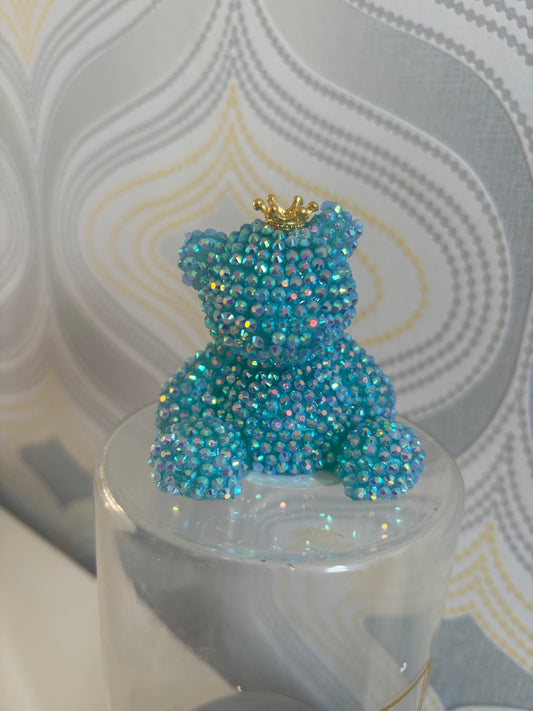 Handmade bling rinestone bear