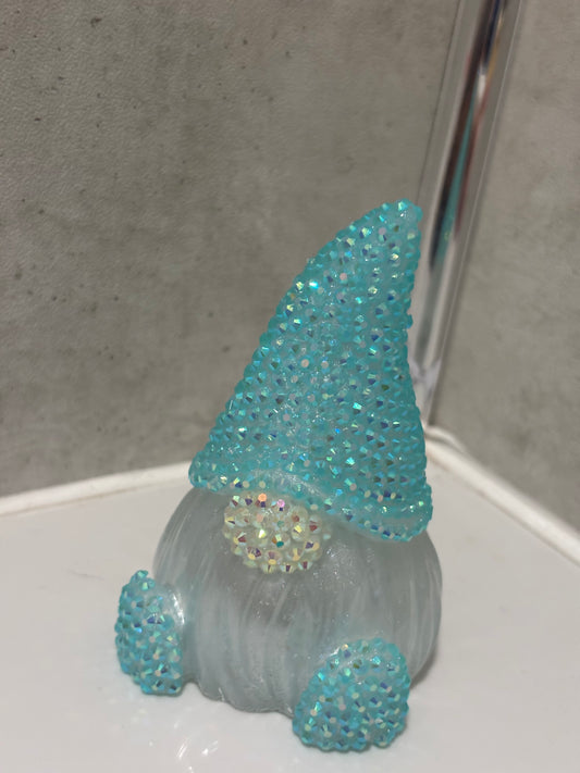Handmade bling rinestone gnome