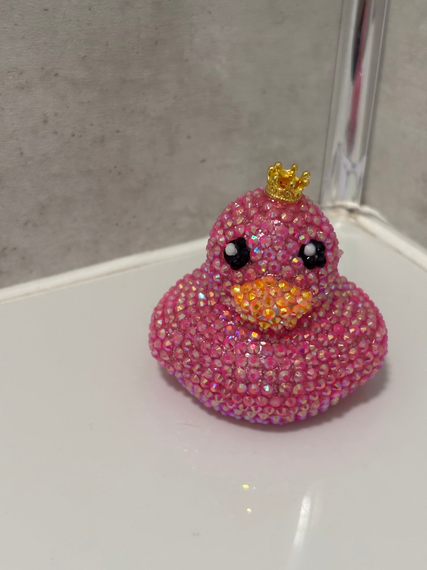 Handmade bling rinestone ducks
