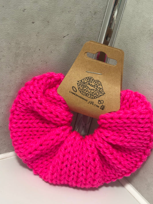 Handmade knitted scrunchies but 2 get 1 free