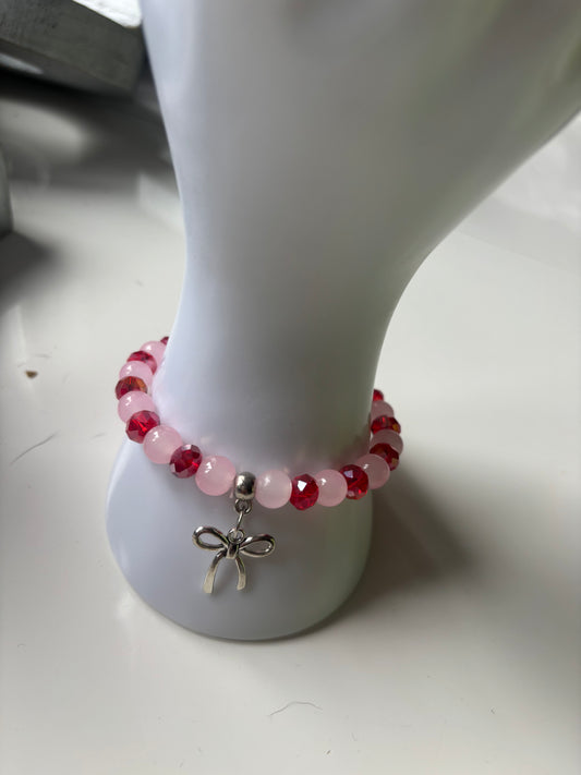 Handmade bead bow bracelet buy 1 get 1 free