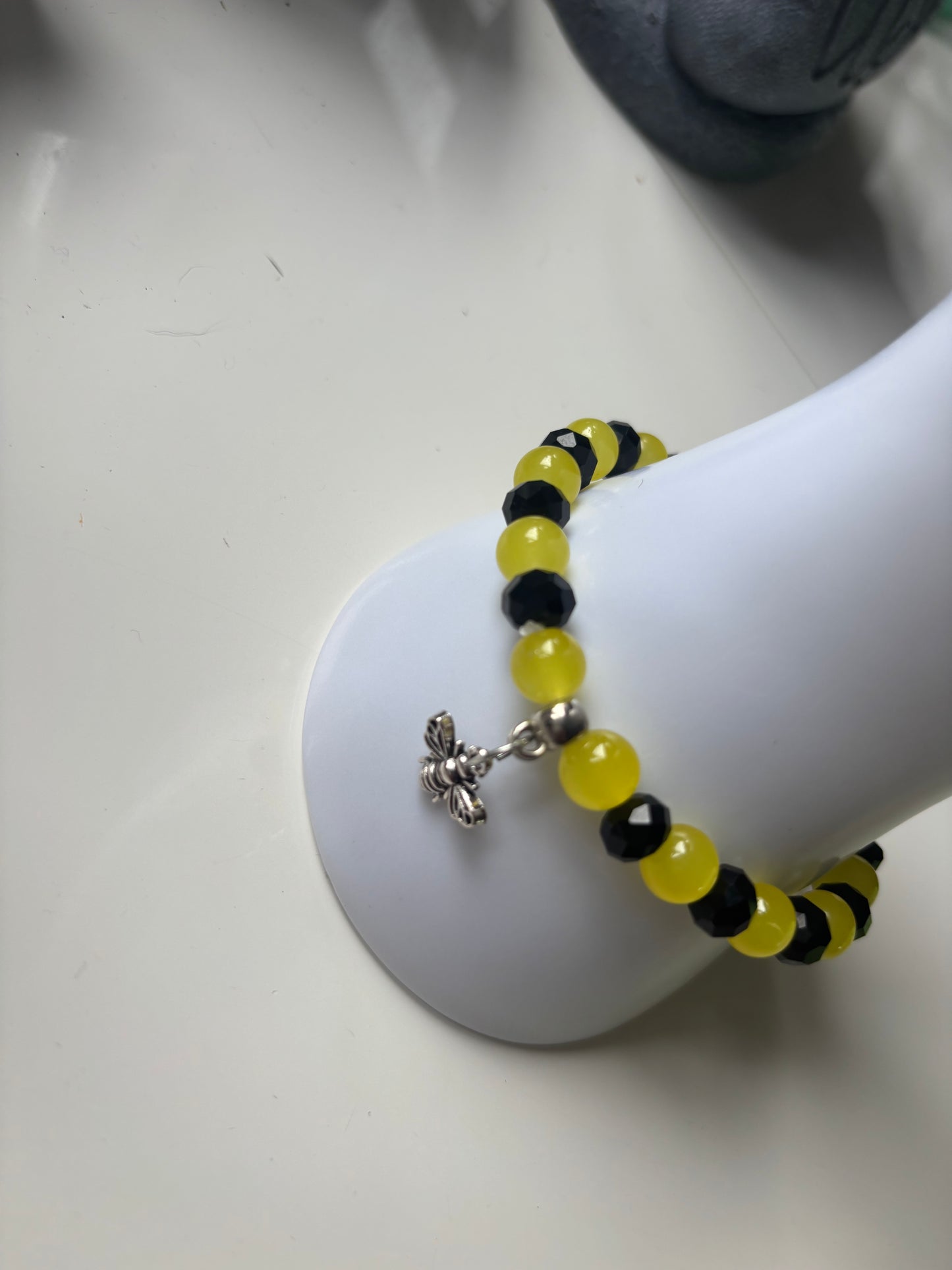 Handmade bead bee bracelet buy 1 get 1 free