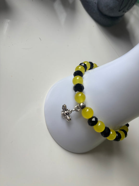 Handmade bead bee bracelet buy 1 get 1 free