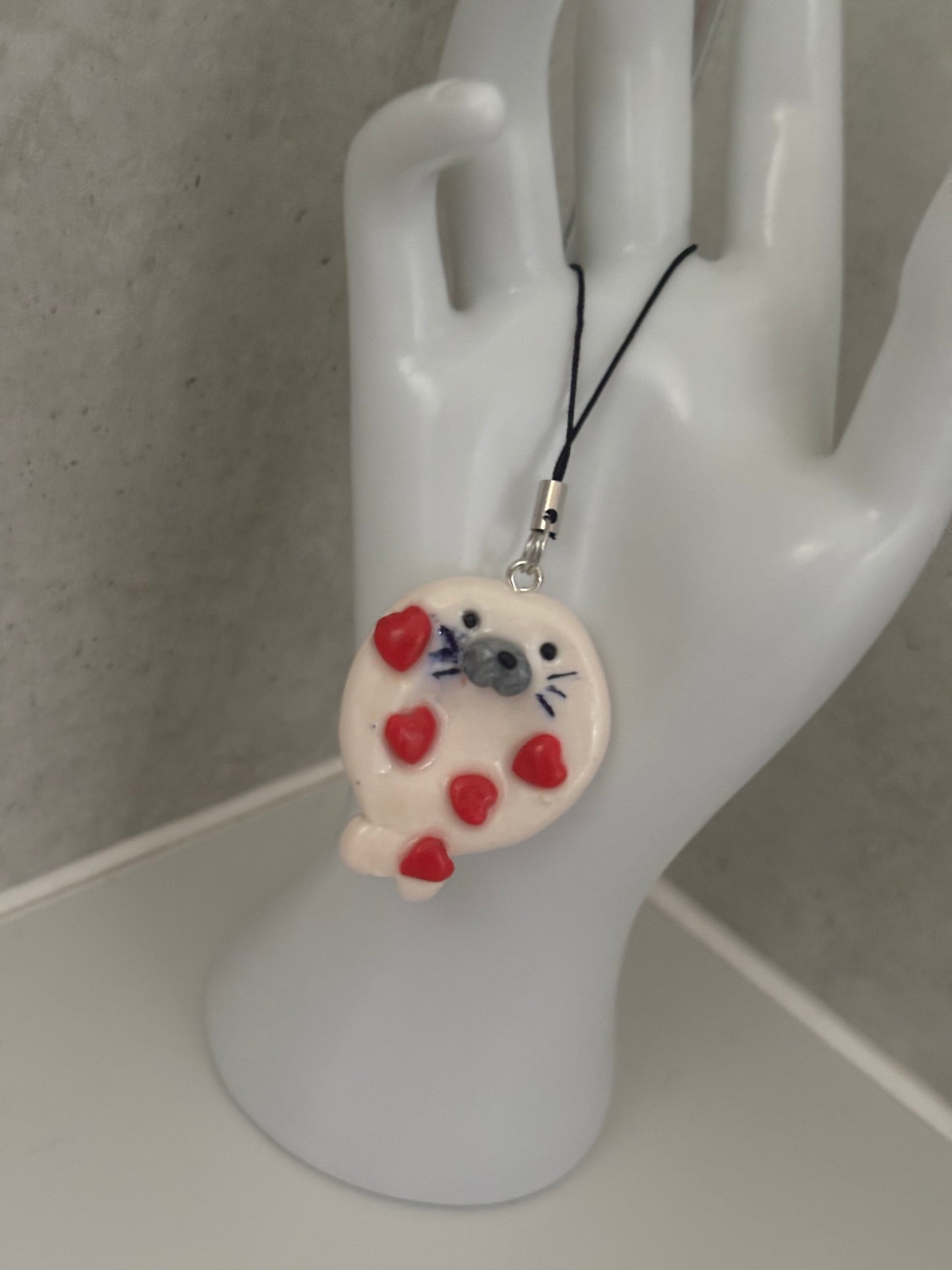 Handmade seal with Hearts