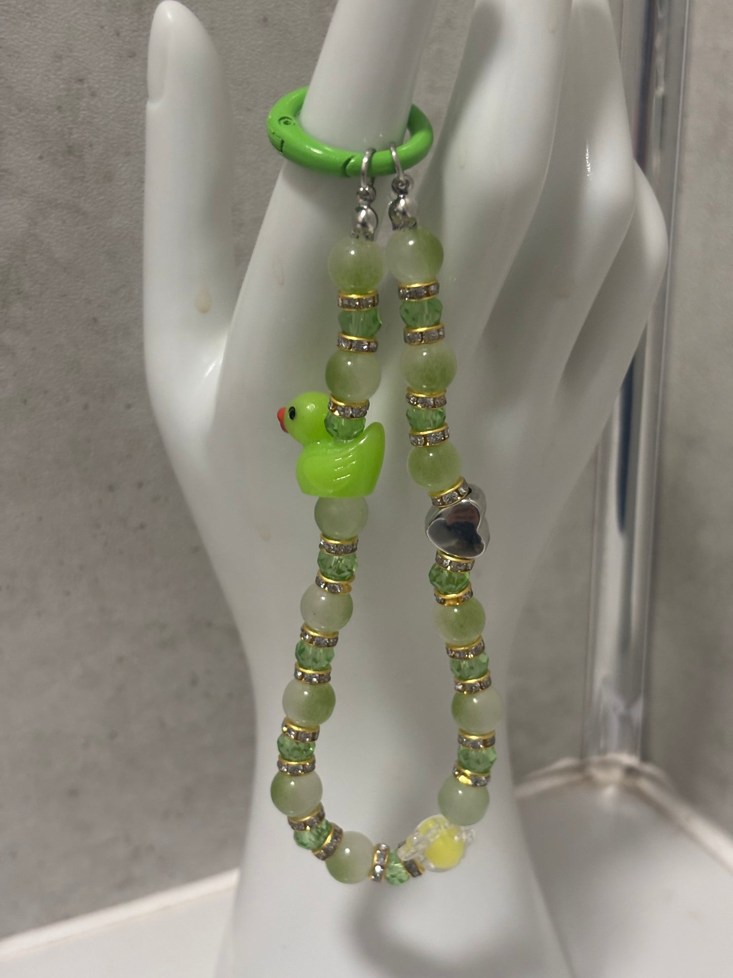 Handmade duck bag charms