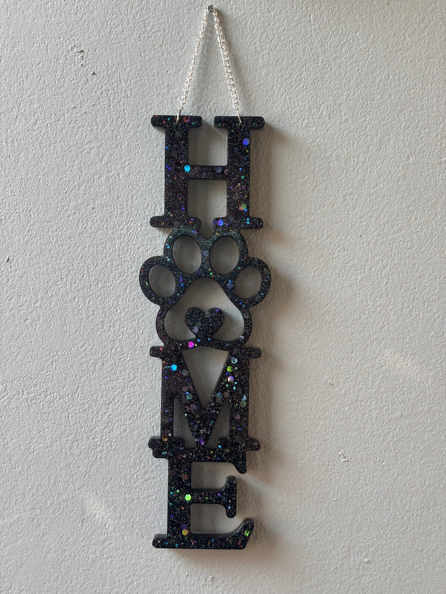 Handmade resi home sign
