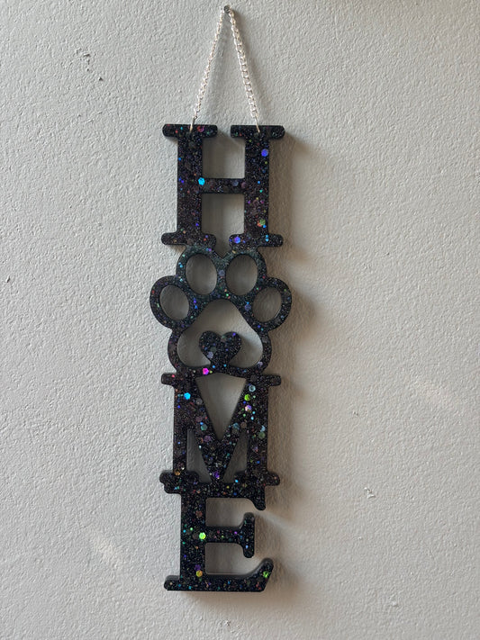 Handmade resi home sign