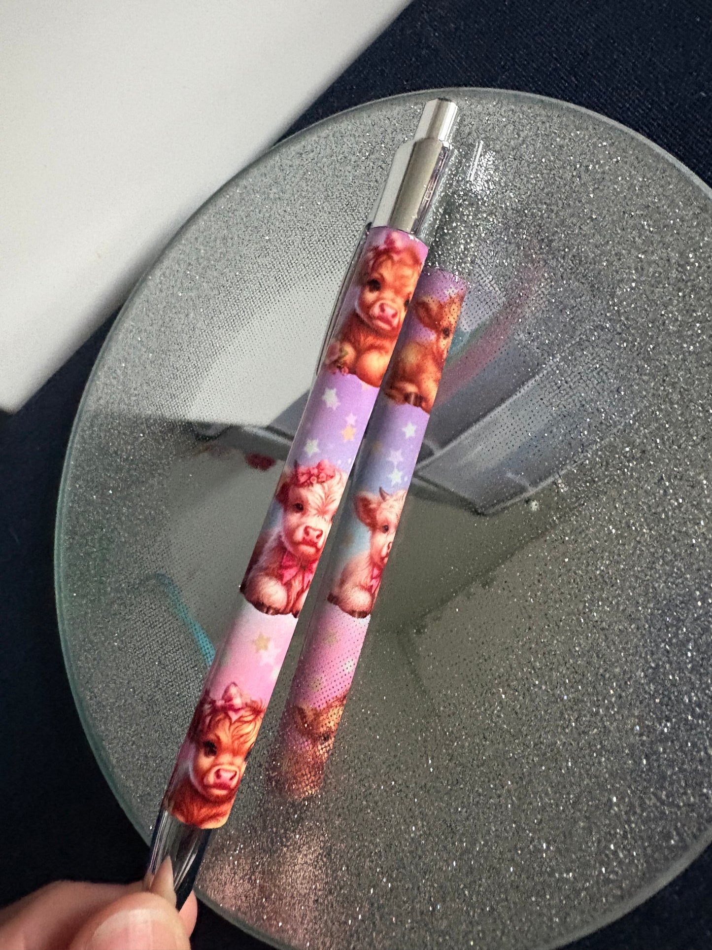 Handmade highland cow pen 1