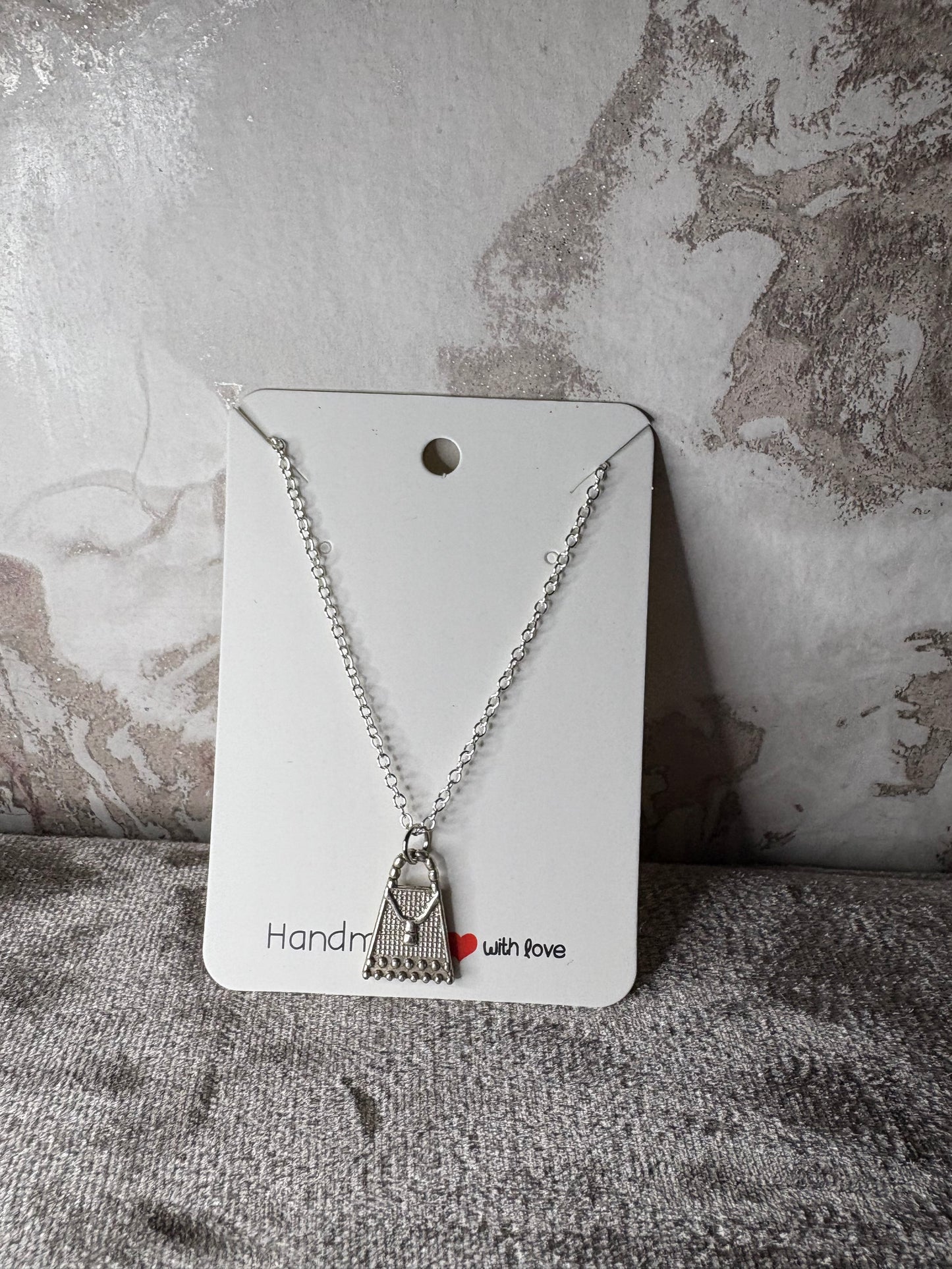 Handbag necklace