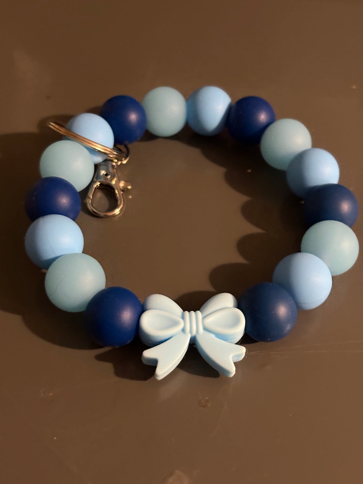 Handmade silicone bead wristlets