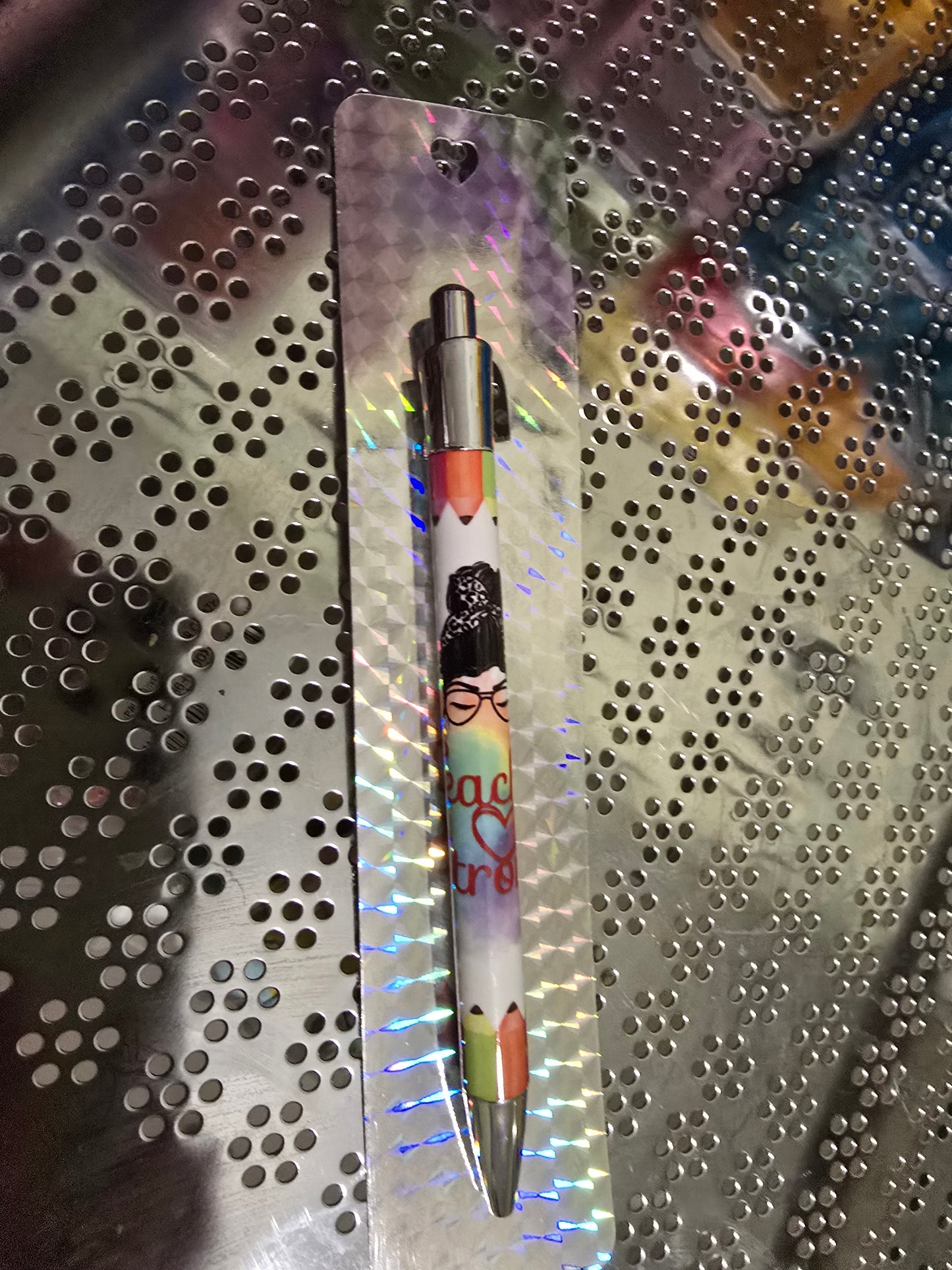 Handmade teacher strong pen