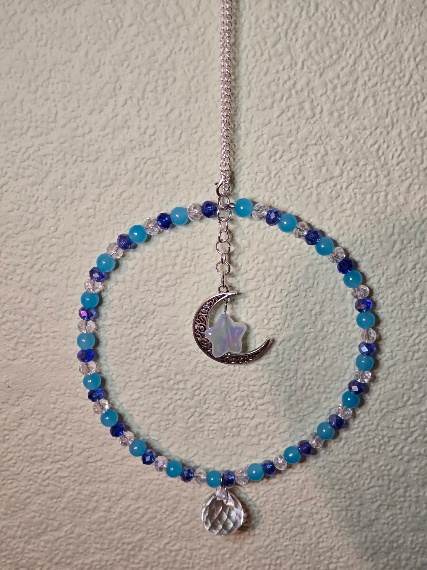 Handmade moon and star suncathers